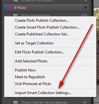 The flickr plugin for Lightroom