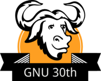 30th anniversary of the GNU manifest, Linux and tuxoche
