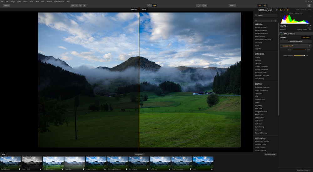 Luminar 3.1.0 with Accent AI 2.0 Filter