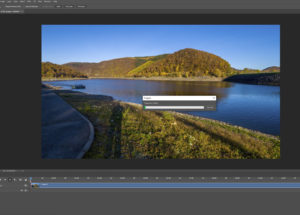 Processing a timelapse video