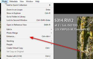 Enhance images in Lightroom Classic