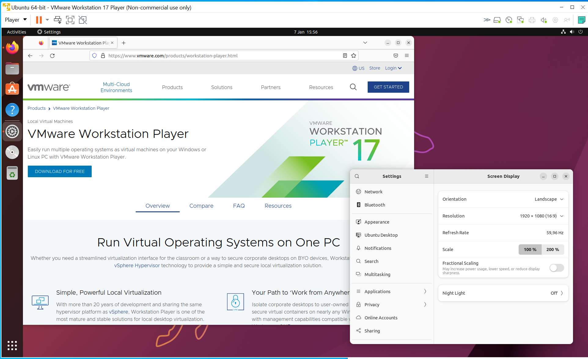 Testing out software under Windows 10 with virtual machines