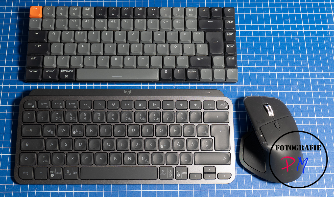 Logitech MX Keys Mini and MX Master 4